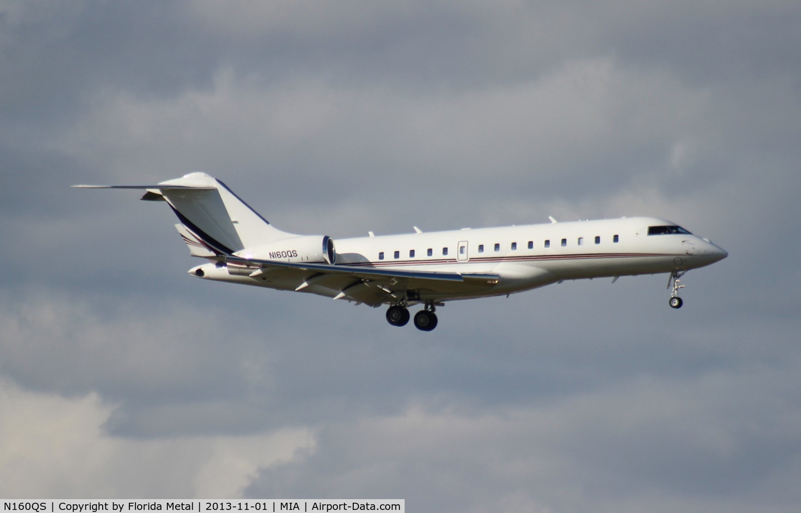 N160QS, 2012 Bombardier BD-700-1A10 Global 6000 C/N 9475, Global 6000 Net Jets