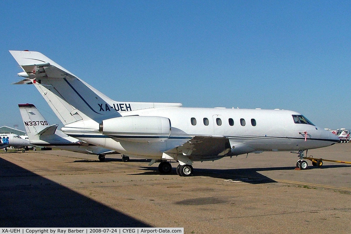 XA-UEH, 1985 British Aerospace BAe.125 Series 800A C/N 258044, Hawker-Siddeley 125/800A [258044] Edmonton-International~C 24/07/2008