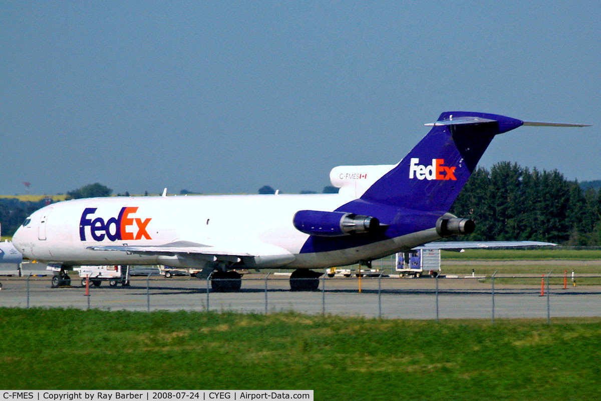 C-FMES, 1981 Boeing 727-225 C/N 22548, Boeing 727-225F [22548] (FedEx) Edmonton-International~C 24/07/2008