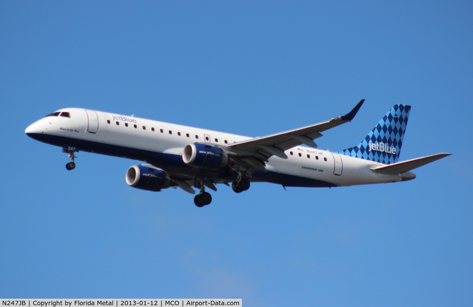 N247JB, 2006 Embraer 190AR (ERJ-190-100IGW) C/N 19000042, Jet Blue E190