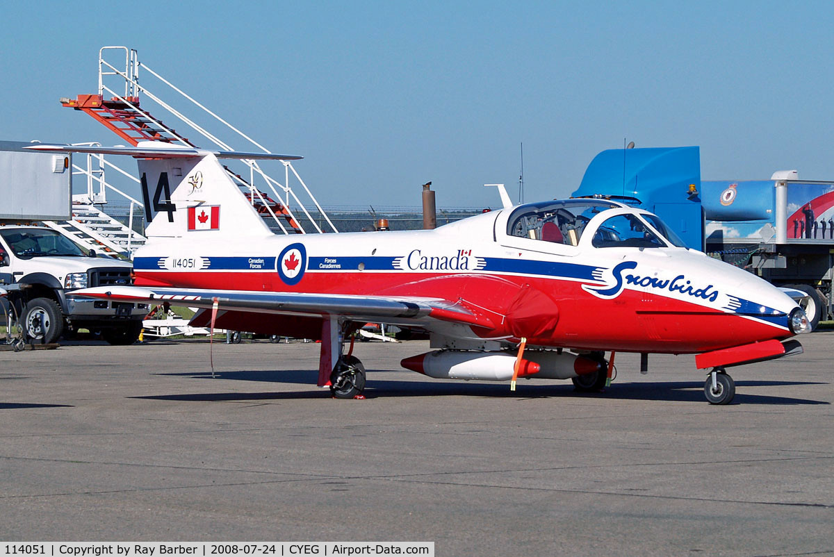 114051, Canadair CT-114 Tutor C/N 1051, Canadair CT-114 Tutor [1051] (Royal Canadian Air Force) Edmonton-International~C 24/07/2008