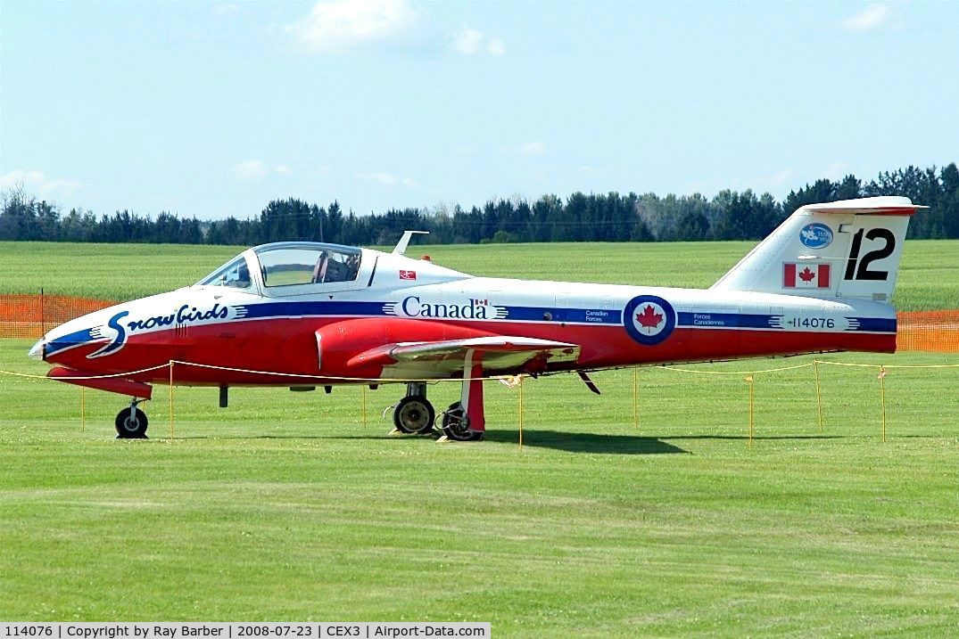 114076, Canadair CT-114 Tutor C/N 1076, Canadair CT-114 Tutor [1076] (Royal Canadian Air Force) Wetaskiwin Regional Airport~C 23/07/2008