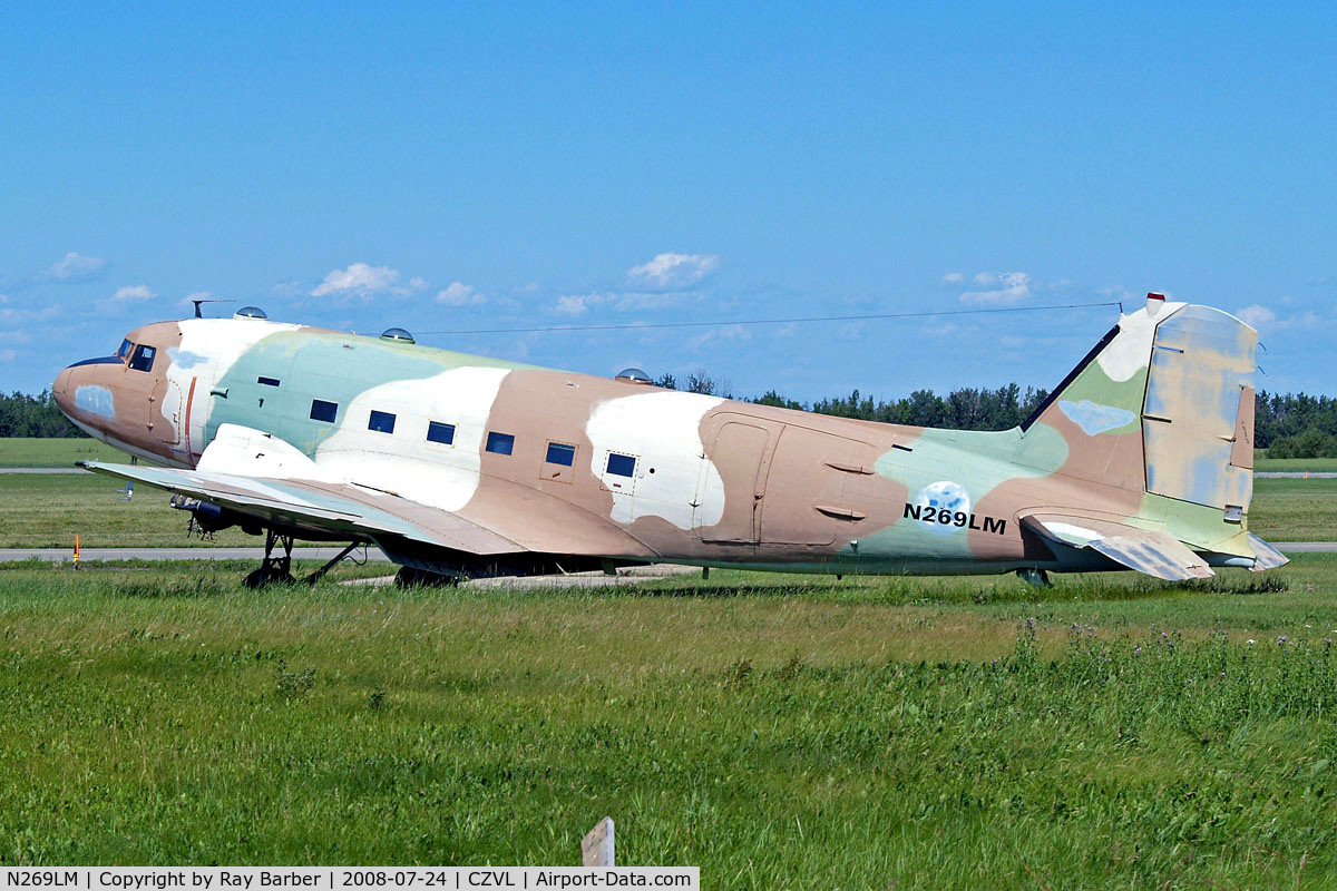 N269LM, 1943 Douglas C-47B Skytrain C/N 14609/26054, Douglas DC-3C-47B-5-DK [14609/26054] (Global Aircraft Industries) Edmonton-Villeneuve~C 24/07/2008