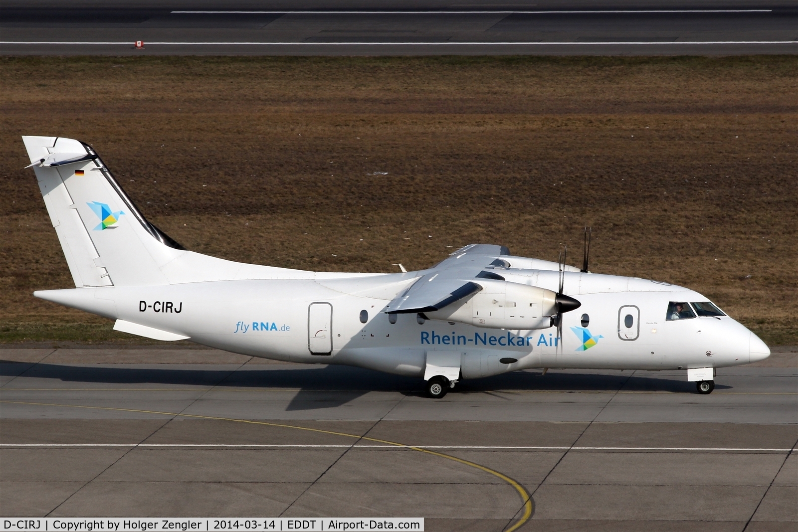 D-CIRJ, 1995 Dornier 328-100 C/N 3035, A new player from south-west of Germany....