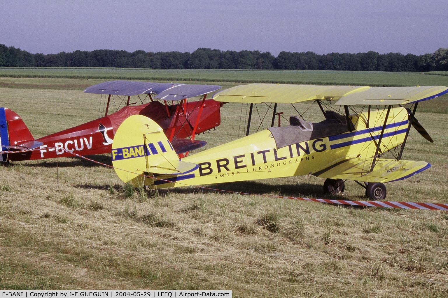 F-BANI, Nord Stampe SV-4C C/N 1140, On display at La Ferté-Alais, 2004 airshow.