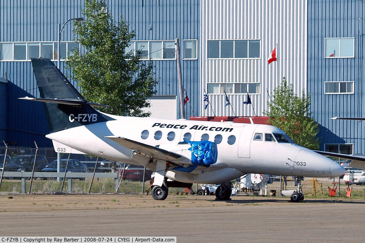 C-FZYB, 1988 British Aerospace BAe-3102 Jetstream 31 C/N 837, C-FZYB  BAe Jetstream 3212 [837] (Peace Air) Edmonton International~C 24/07/2008