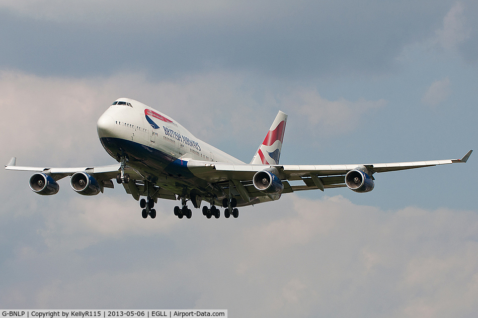 G-BNLP, 1990 Boeing 747-436 C/N 24058, London Heathrow - British Airways