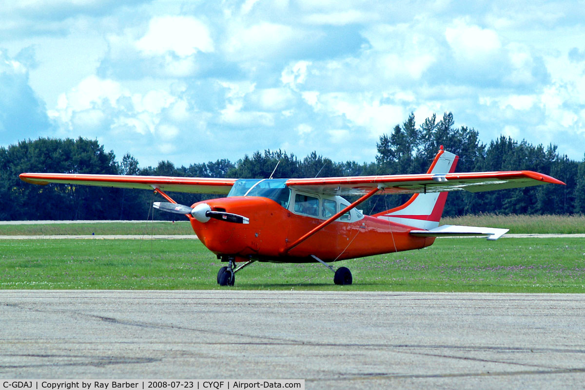 C-GDAJ, 1965 Cessna 210E Centurion C/N 21058617, Cessna 210E Centurion [210-58617] Red Deer~C 23/07/2008