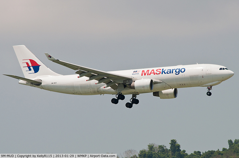 9M-MUD, 2012 Airbus A330-223F C/N 1180, Penang International - Malaysia Airlines Cargo