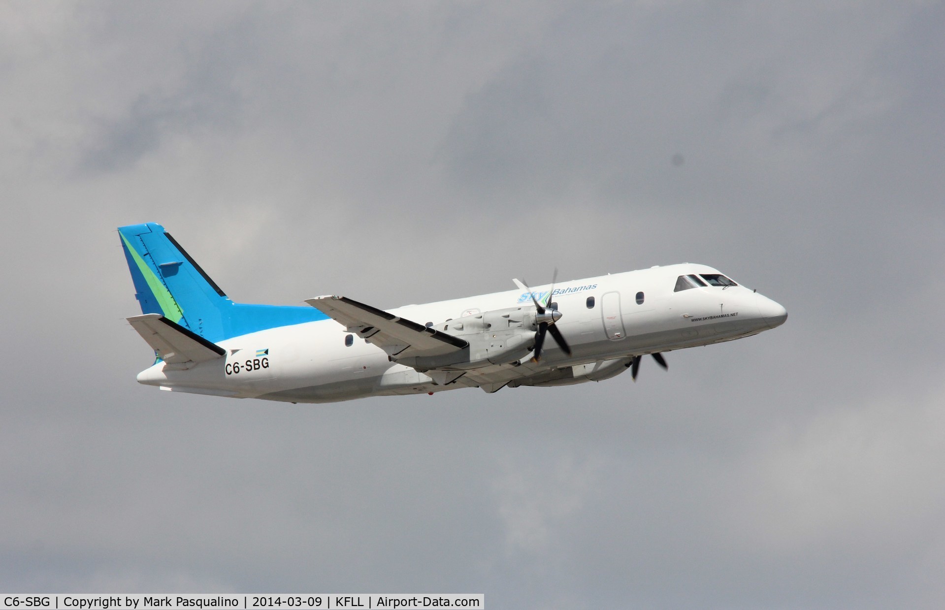 C6-SBG, 1988 Saab 340A C/N 340A-110, SAAB 340B