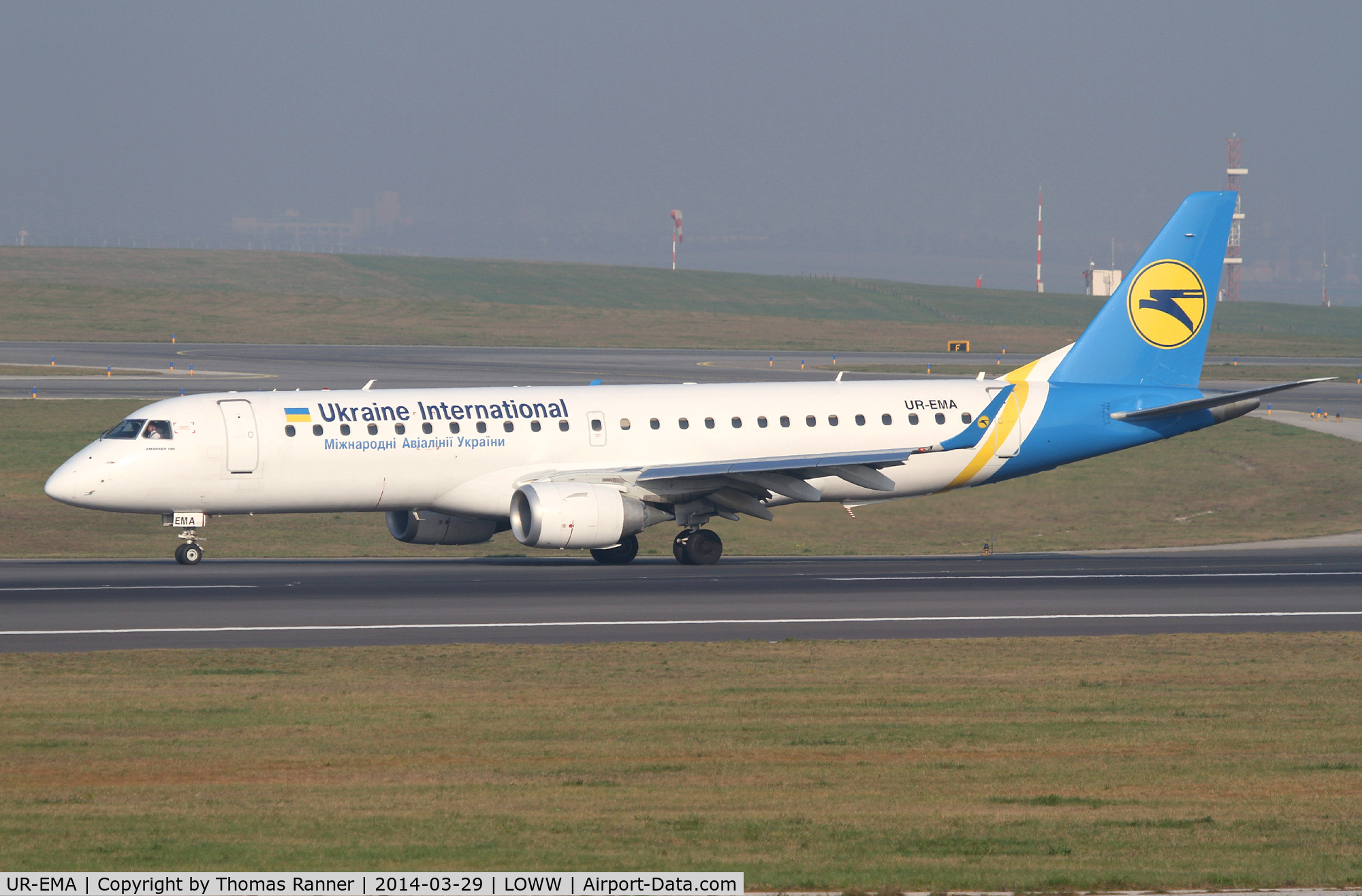 UR-EMA, 2011 Embraer 190LR (ERJ-190-100LR) C/N 19000494, Ukraine International Emb190