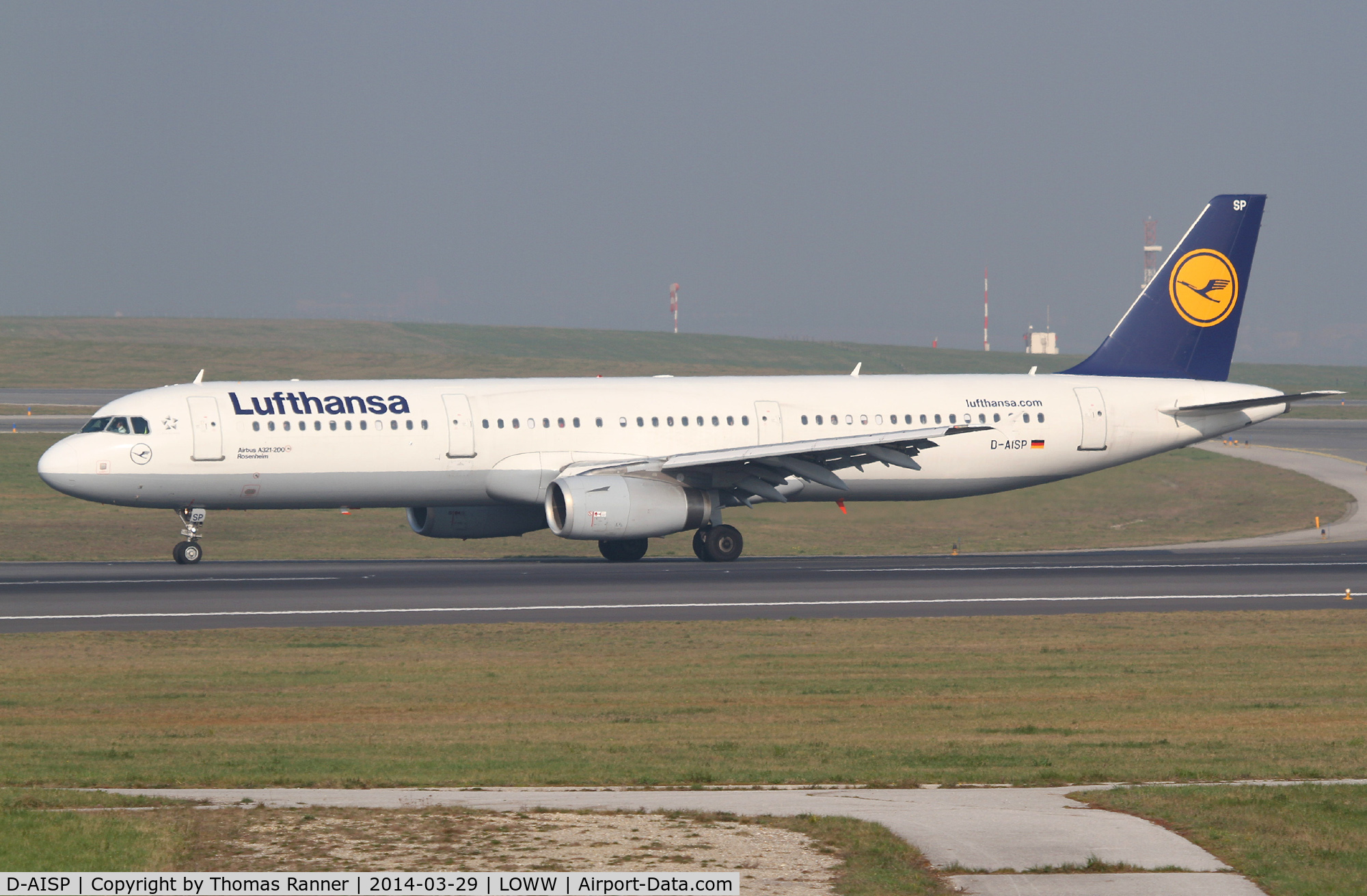 D-AISP, 2009 Airbus A321-231 C/N 3864, Lufthansa A321