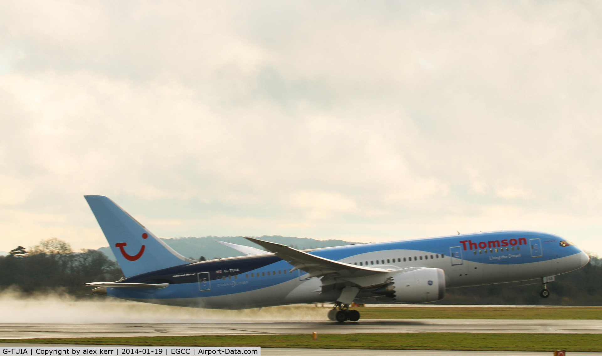 G-TUIA, 2013 Boeing 787-8 Dreamliner C/N 34422, living the dream at manchester 787 dreamliner thomson
