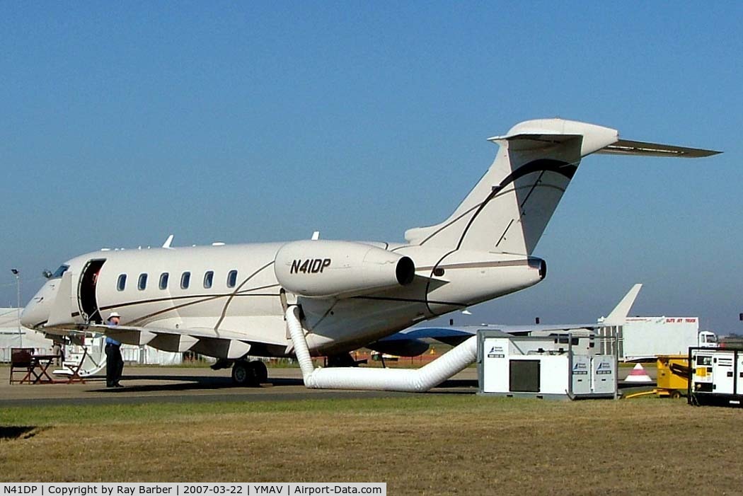 N41DP, 2004 Bombardier Challenger 300 (BD-100-1A10) C/N 20010, Bombardier Challenger 300 [20010] Avalon~VH 22/03/2007