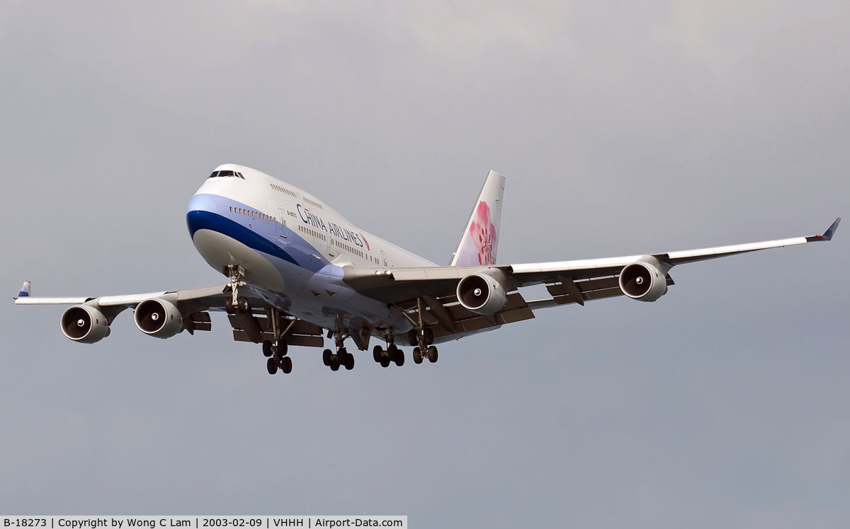 B-18273, 1991 Boeing 747-409SF C/N 24311, China Airlines