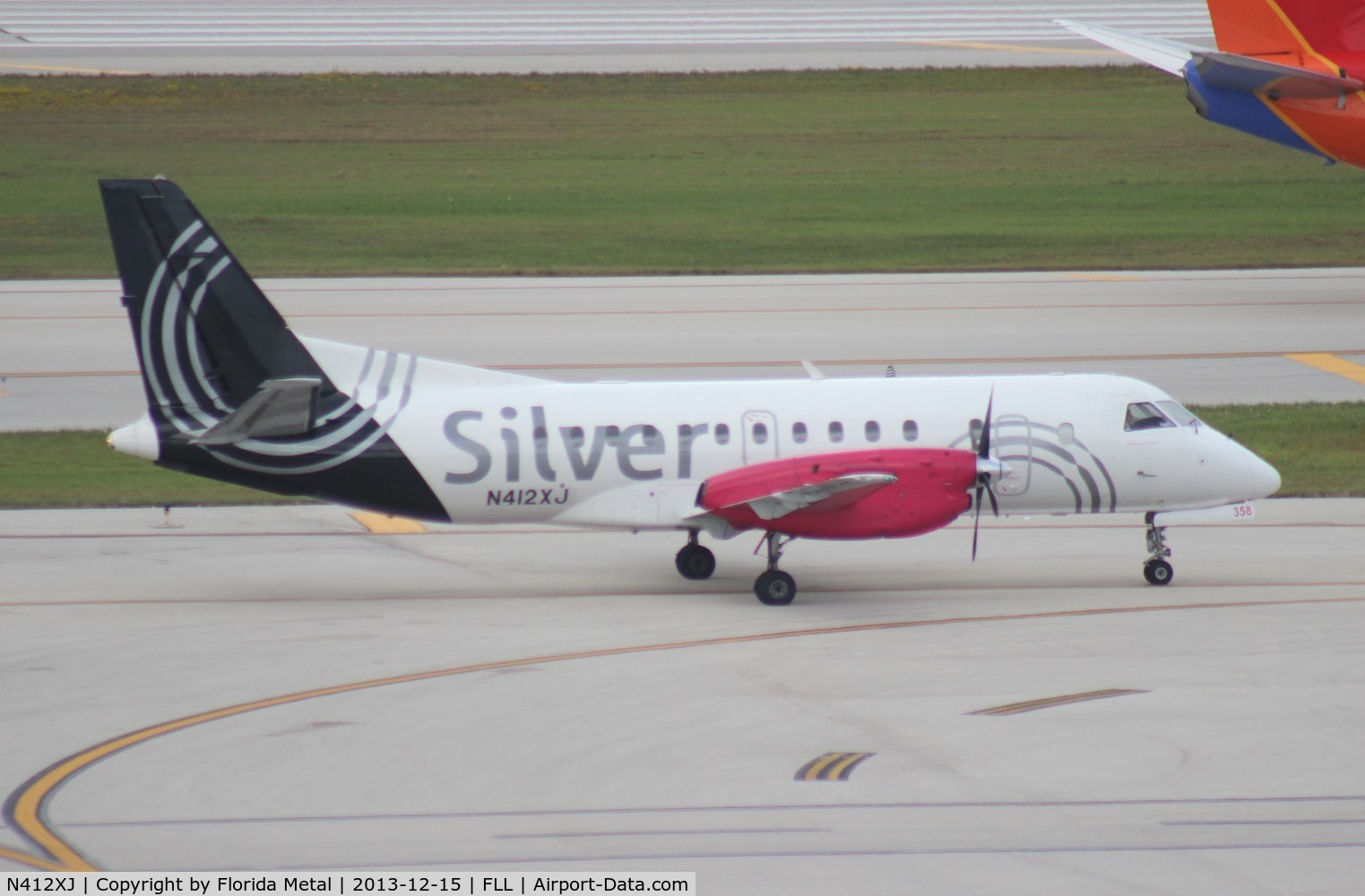 N412XJ, Saab 340B C/N 340B-412, Silver Airways Saab 340B