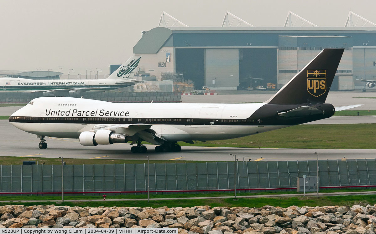 N520UP, 1980 Boeing 747-212B C/N 21943, United Parcel Service