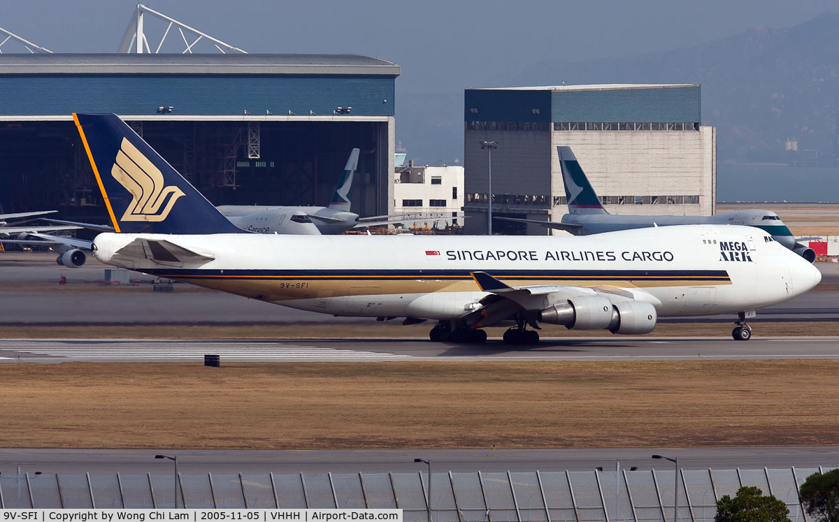 9V-SFI, 2000 Boeing 747-412F/SCD C/N 28027, Singapore Airlines Cargo