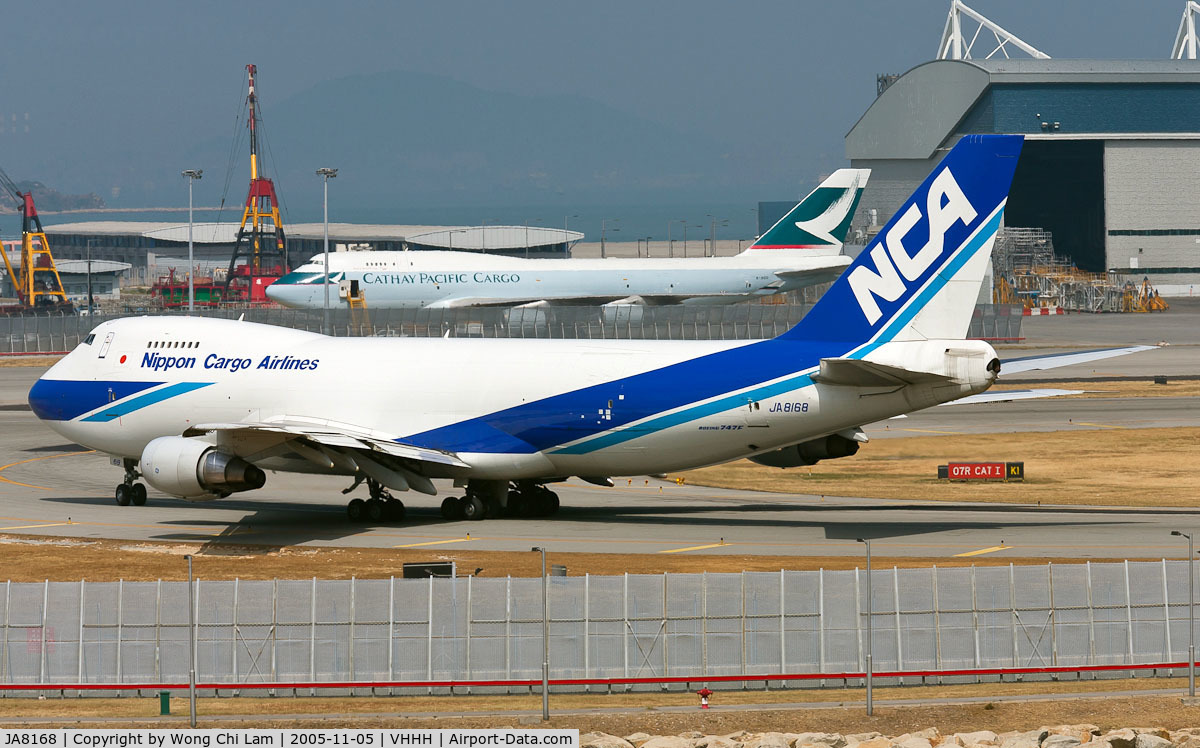 JA8168, 1985 Boeing 747-281F/SCD C/N 23139, All Nippon Cargo