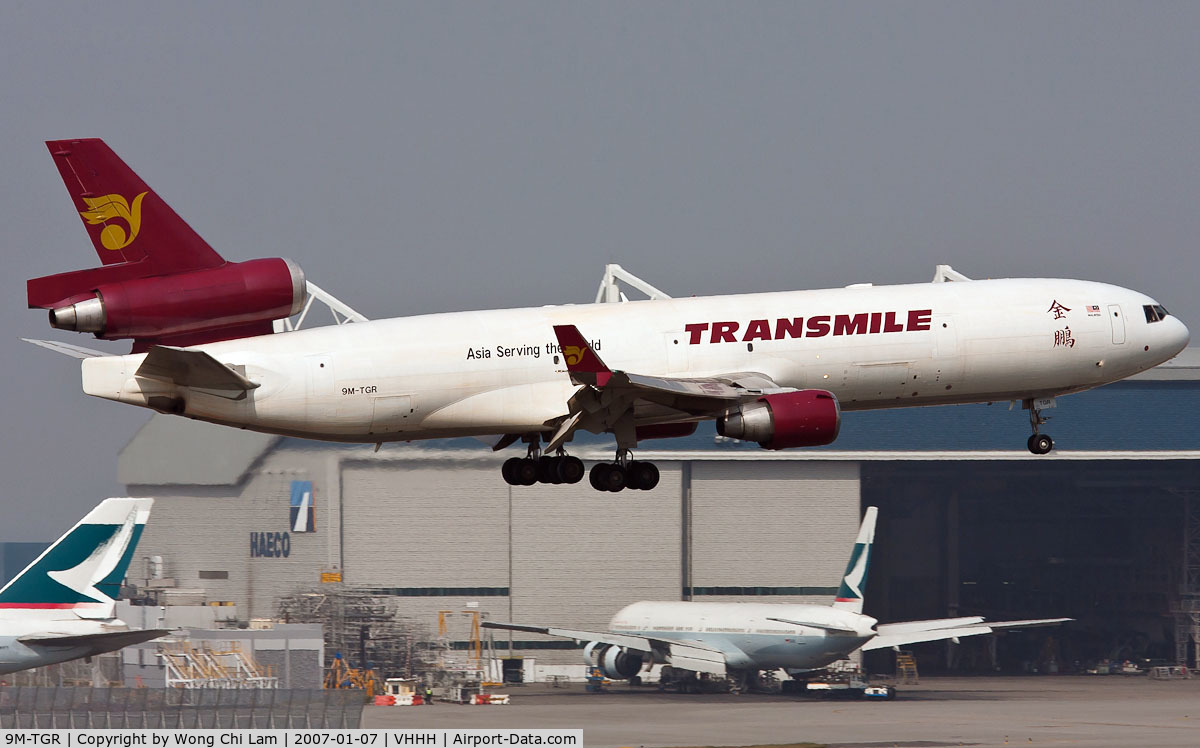 9M-TGR, 1992 McDonnell Douglas MD-11F C/N 48485, Transmile Air Services