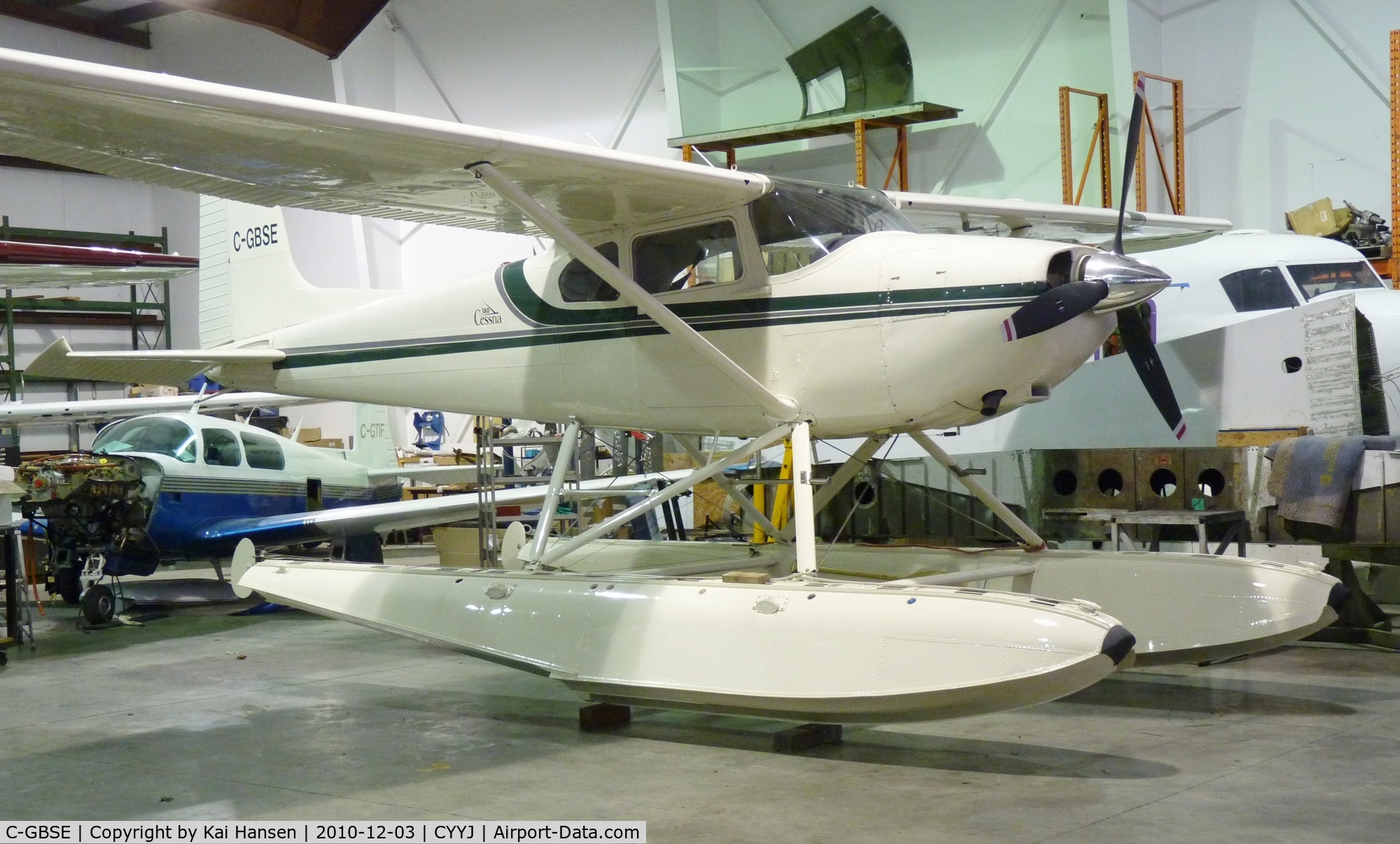 C-GBSE, 1954 Cessna 180 C/N 31189, After a new paint job.