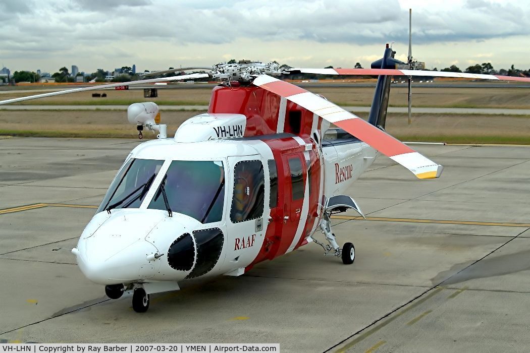 VH-LHN, 1990 Sikorsky S-76A C/N 760300, Sikorsky S-76A++ [76-0300] Melbourne-Essendon~VH 20/03/2007