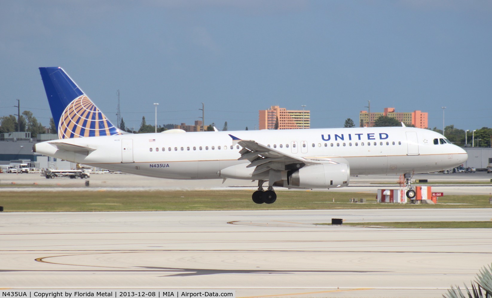 N435UA, 1996 Airbus A320-232 C/N 613, United A320