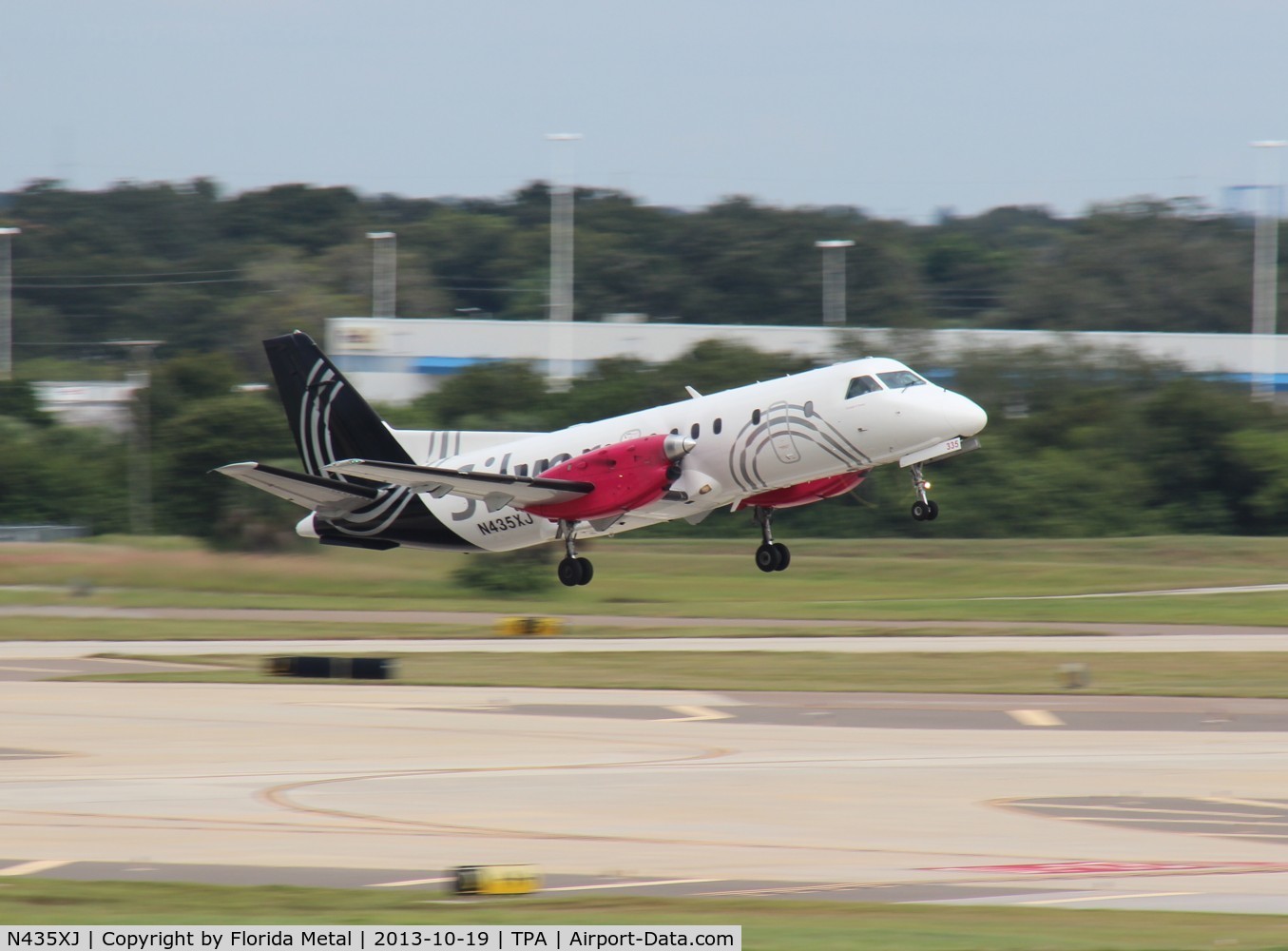 N435XJ, 1998 Saab 340B C/N 340B-435, Silver Airways Saab 340B