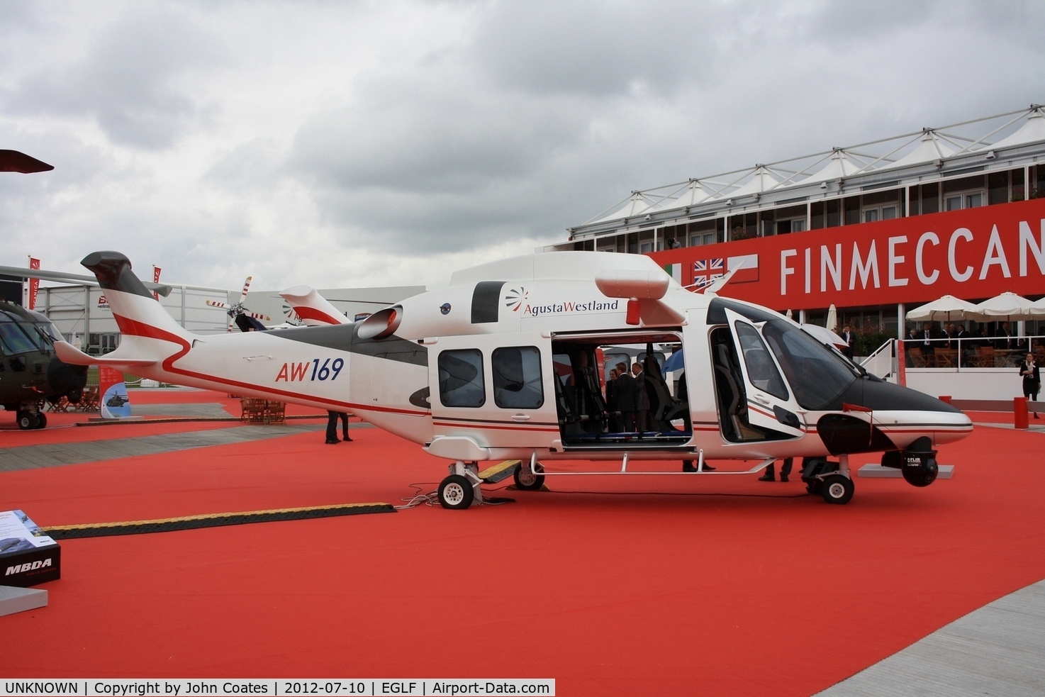 UNKNOWN, Helicopters Various C/N unknown, AW169 mockup at FIA 2012