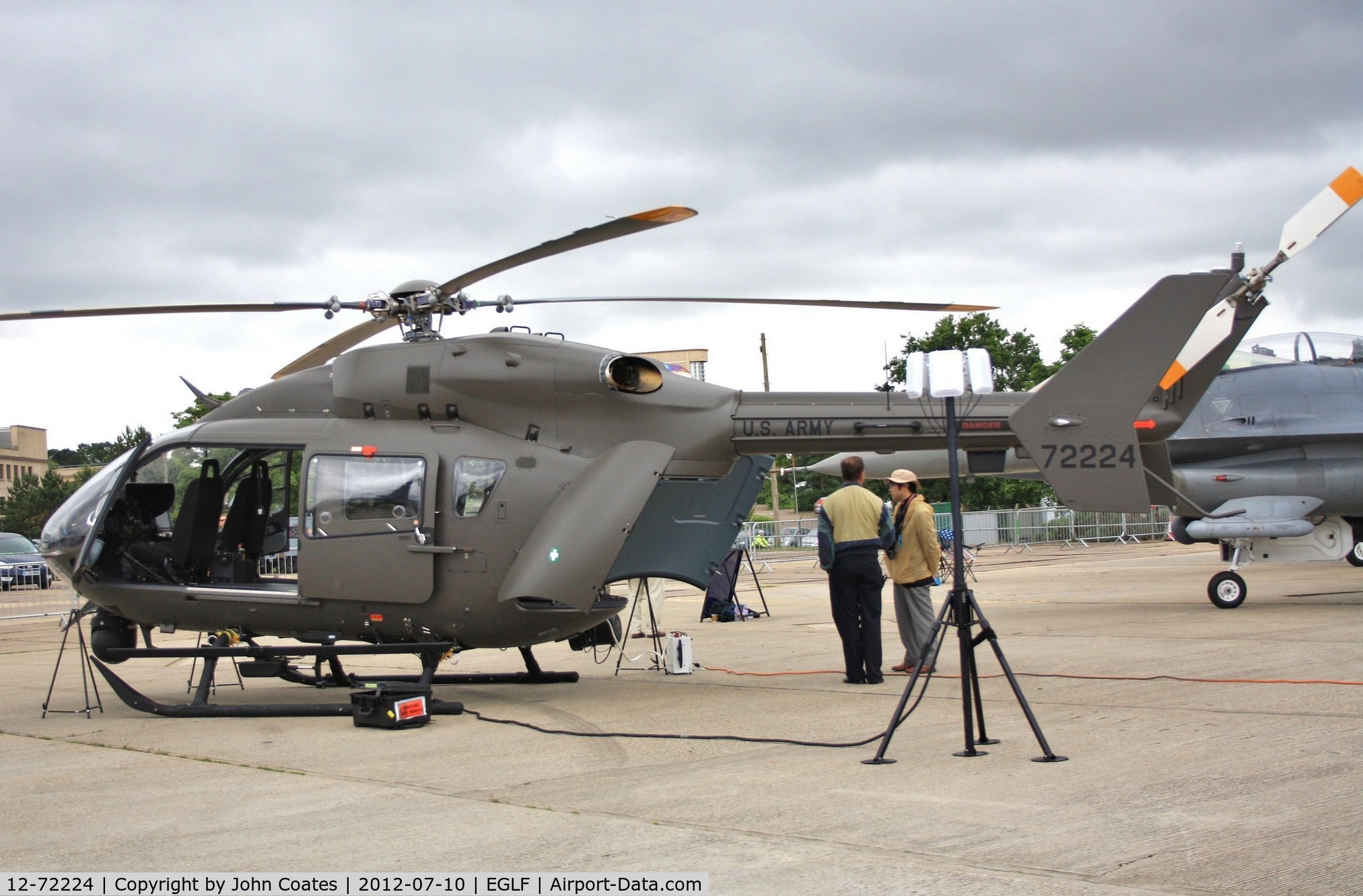 12-72224, 2012 Eurocopter UH-72A Lakota C/N 9501, At FIA 2012