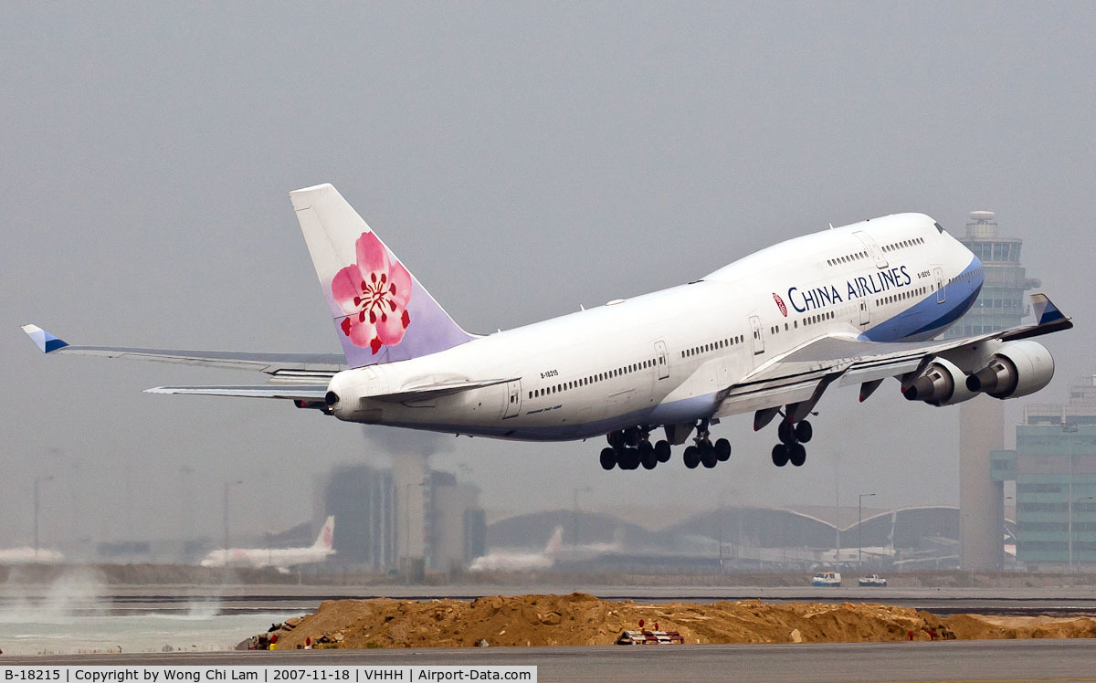 B-18215, 2005 Boeing 747-409 C/N 33737, China Airlines