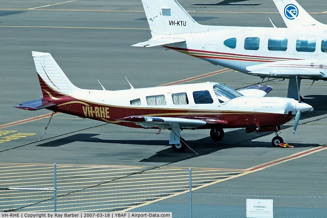 VH-RHE, 1980 Piper PA-32R-301T Turbo Saratoga C/N 32R-8029061, Piper PA-32R-301T Turbo Saratoga SP [32R-8029061] Brisbane-Archerfield~VH 18/03/2007