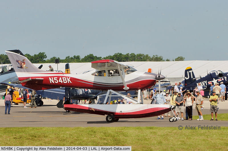 N54BK, 1981 Cessna 182R Amphibian Skylane C/N 18268073, Sun-N-Fun 2014