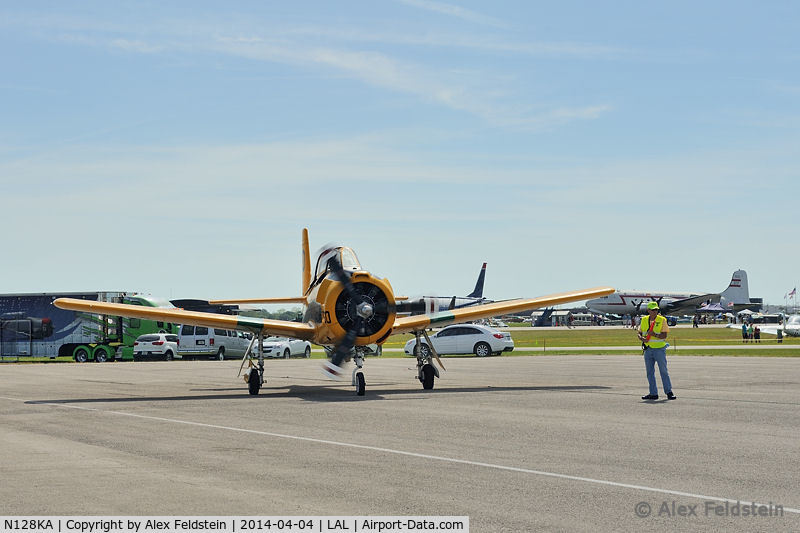 N128KA, 1958 North American T-28B Trojan C/N 200-123 (137760), Sun-N-Fun 2014