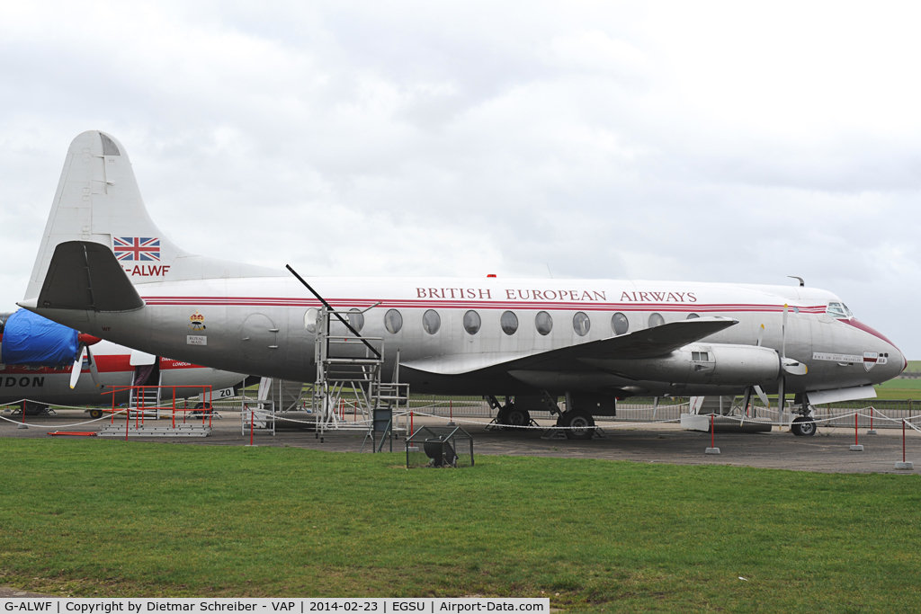 G-ALWF, 1952 Vickers Viscount 701 C/N 005, BEA Vickers Viscount