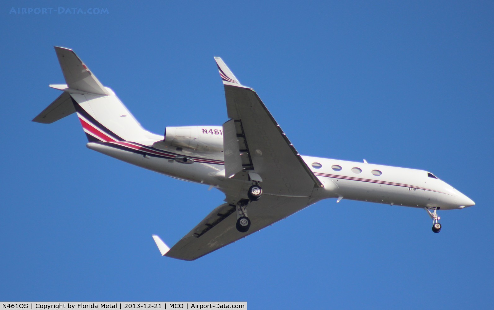 N461QS, 2008 Gulfstream Aerospace GIV-X (G450) C/N 4125, Net Jets Gulfstream 450