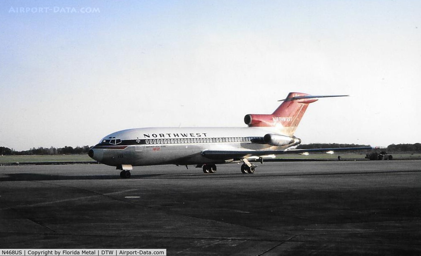 N468US, 1965 Boeing 727-51 C/N 18804, Northwest 727-51 taken by my grandfather Louis Dzialo in the early 70s