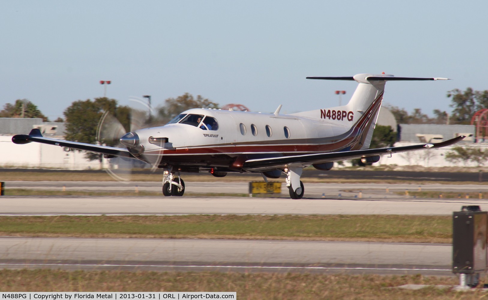 N488PG, 2008 Pilatus PC-12/47E C/N 1053, Pilatus PC-12