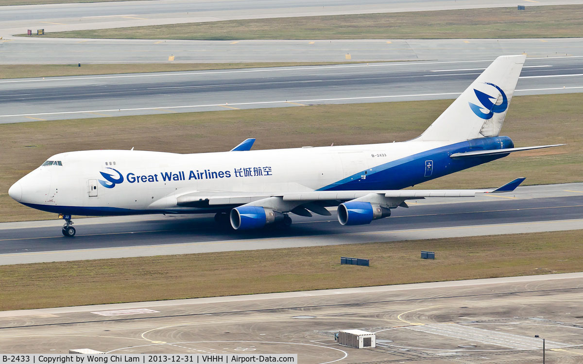 B-2433, 2000 Boeing 747-412F/SCD C/N 28027, Great Wall Cargo Airlines