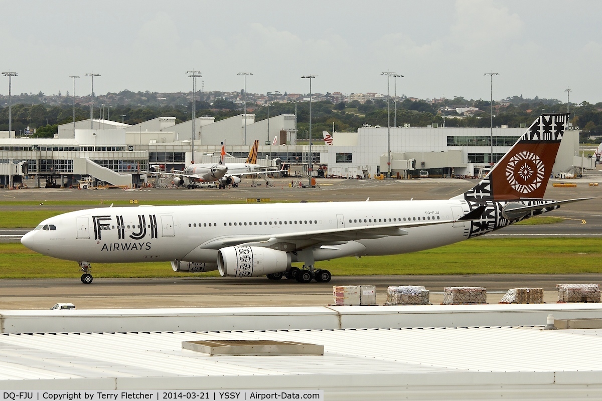 DQ-FJU, 2013 Airbus A330-243 C/N 1416, DQ-FJU (Island of Namuka-i-Lau), 2013 Airbus A330-243, c/n: 1416 at Sydney