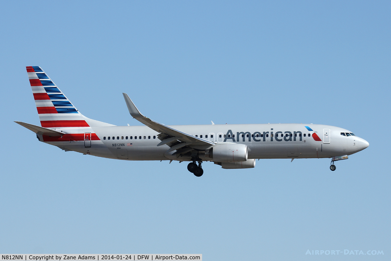 N812NN, 2009 Boeing 737-823 C/N 33520, American Airlines at DFW Airport