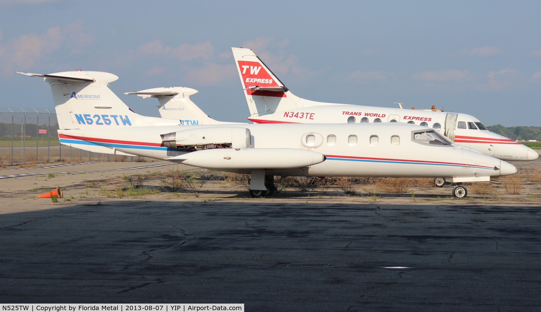 N525TW, 1968 Learjet 25 C/N 011, Learjet 25