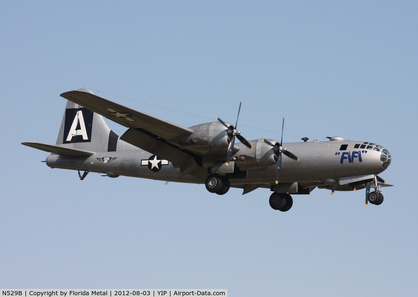 N529B, 1944 Boeing B-29A-60-BN Superfortress C/N 11547, B-29 Fifi