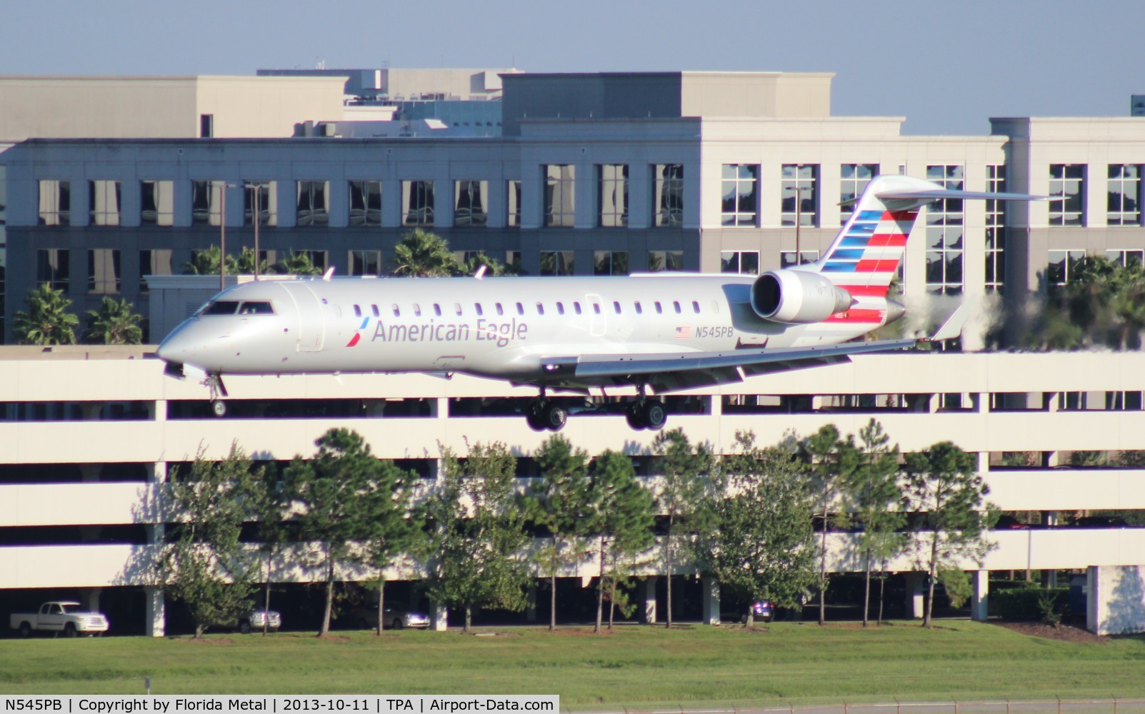 N545PB, Bombardier CRJ-702 (CL-600-2C10) Regional Jet C/N 10325, American Eagle CRJ-700