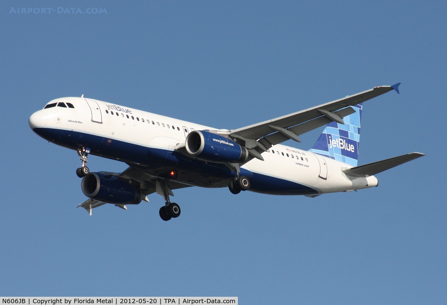 N606JB, 2005 Airbus A320-232 C/N 2384, Jet Blue A320