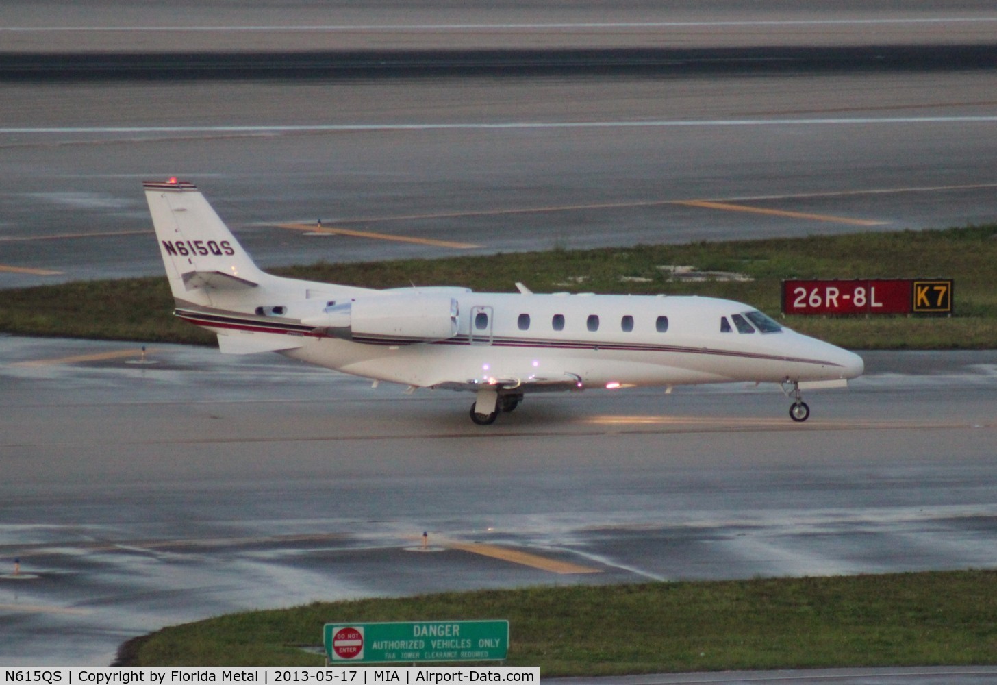 N615QS, 2004 Cessna 560XL C/N 560-5360, Net Jets Excel