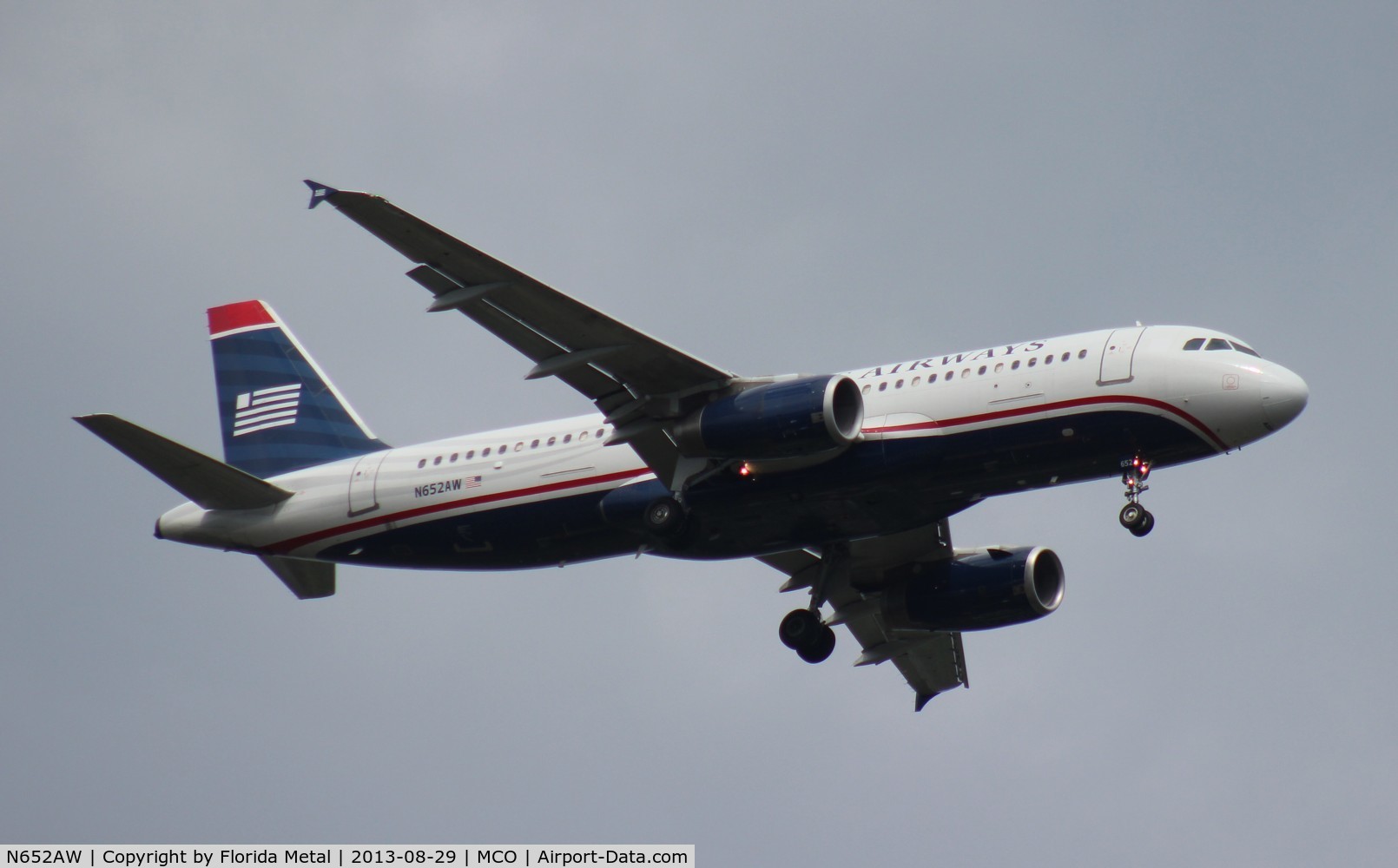 N652AW, 1999 Airbus A320-232 C/N 0953, US Airways A320