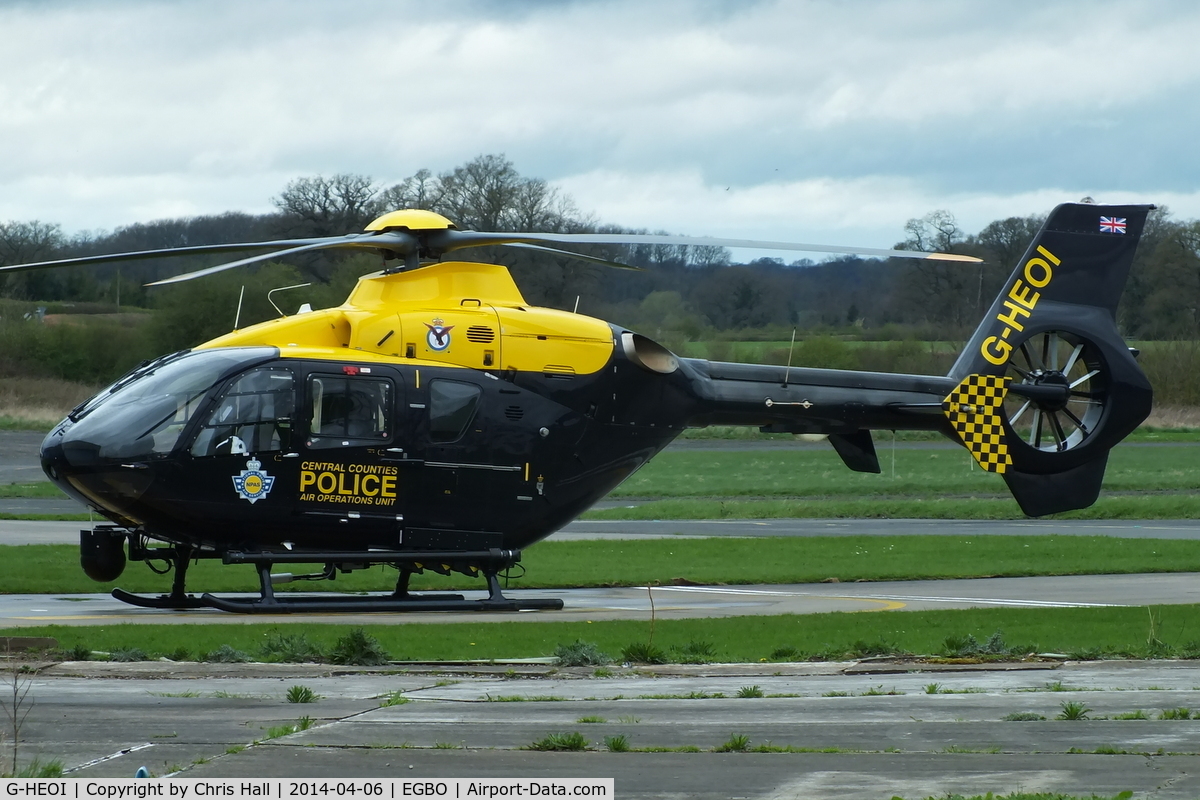 G-HEOI, 2009 Eurocopter EC-135P-2+ C/N 0825, West Mercia and Staffordshire Police