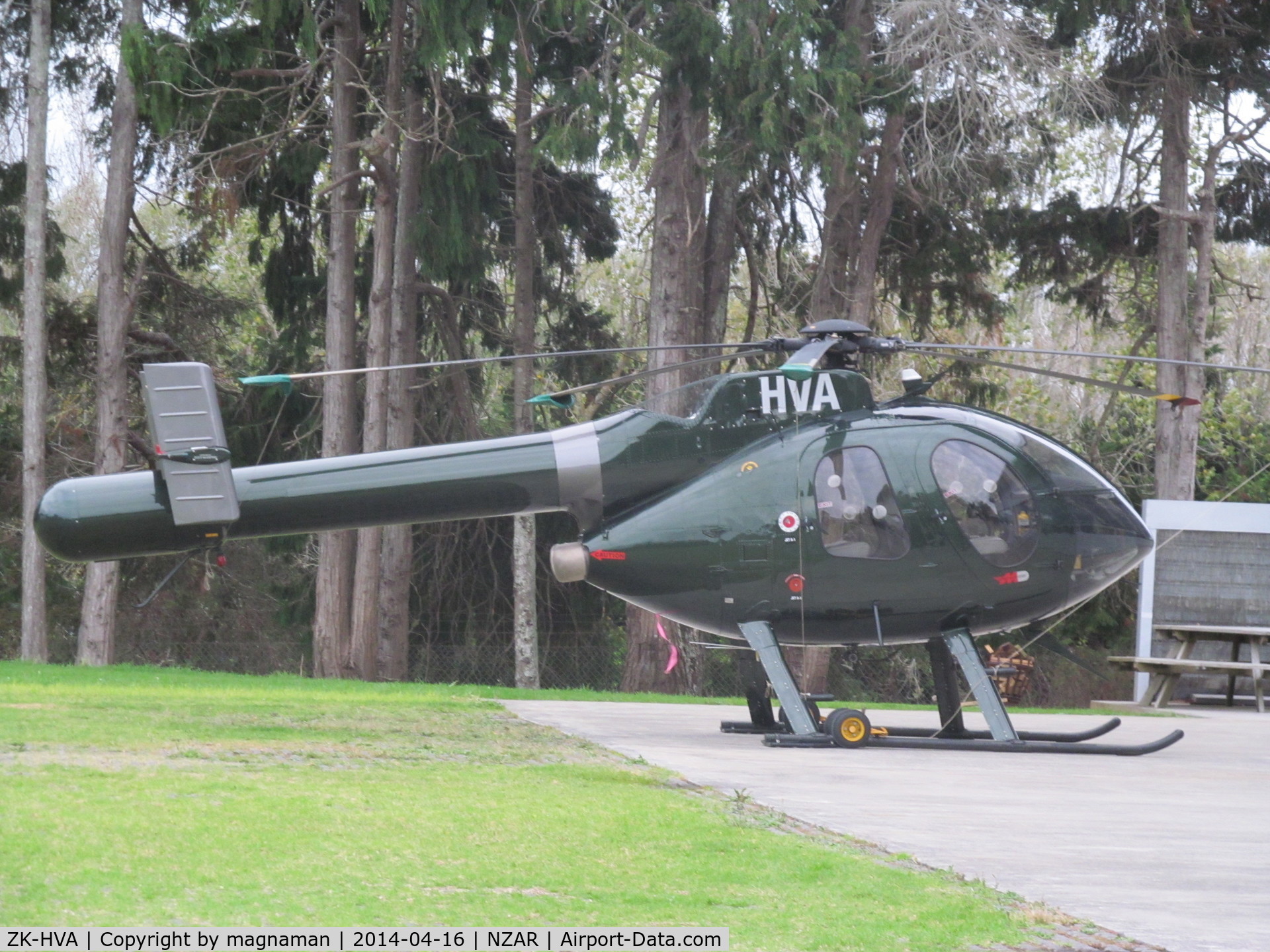ZK-HVA, Bell 206B C/N 1299, Not the Bo105 - now HVA is allocated to this Hughes 500 based in Queenstown.