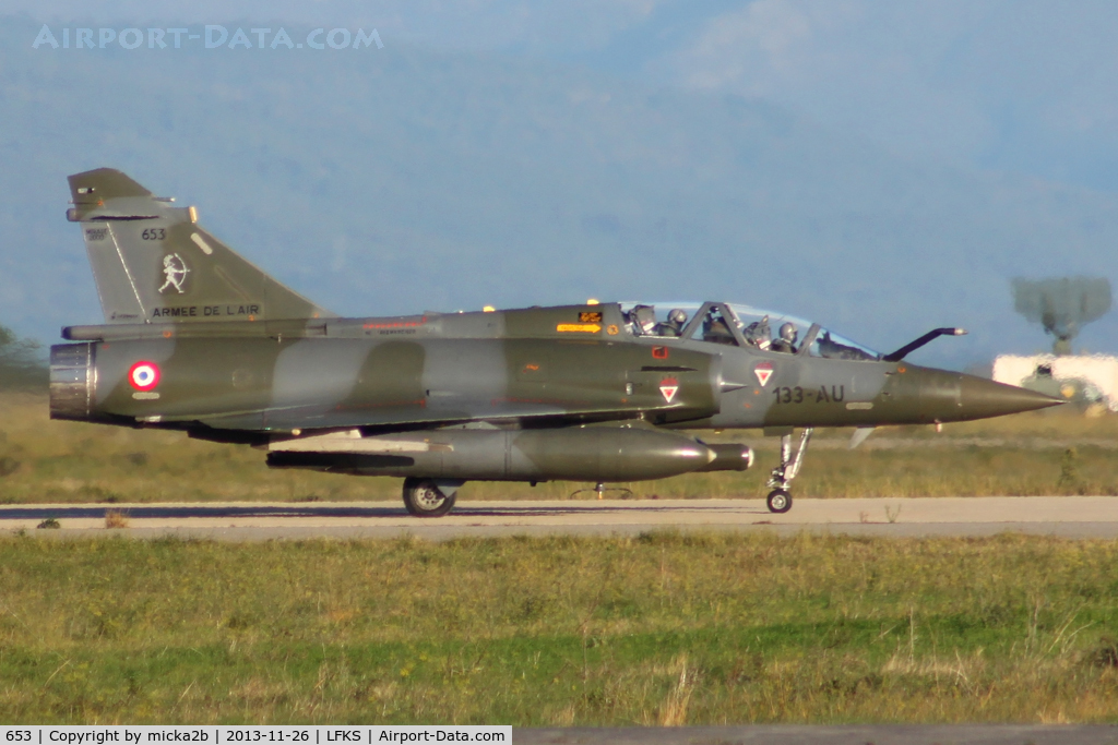 653, Dassault Mirage 2000D C/N 653, Taxiing